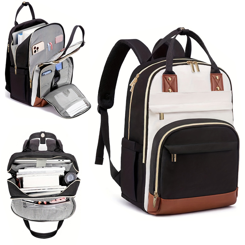 Fashion Backpack Women - Tas ransel wanita multi-warna dengan tali