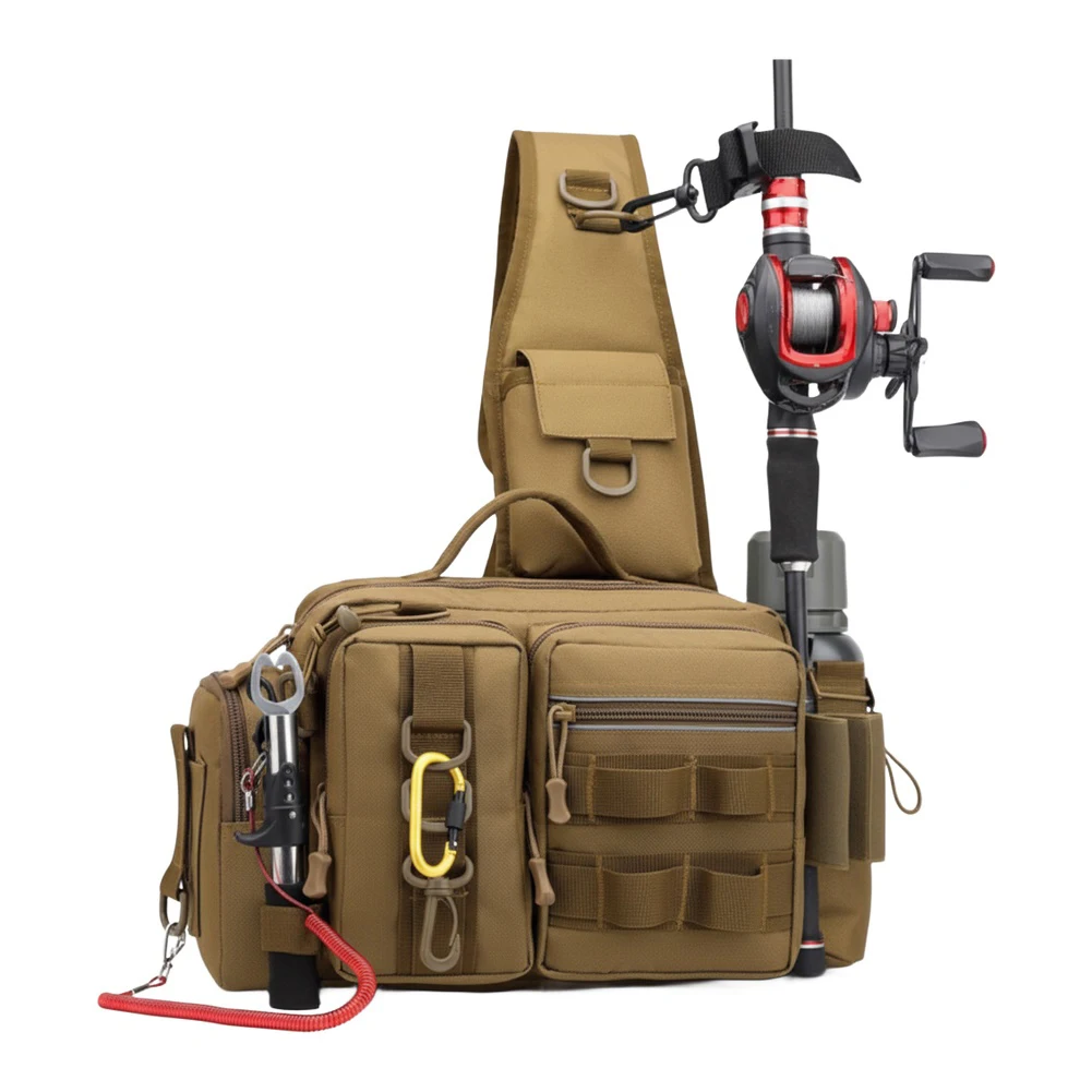 Ransel Memancing dengan Tempat - Hiking Backpack Waterproof ulasan dan harga