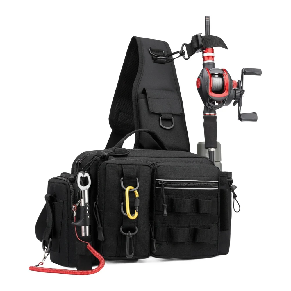 Ransel Memancing dengan Tempat - Hiking Backpack Waterproof ulasan dan harga